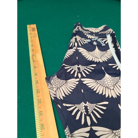 THE UPSIDE Leggings Pants Floral Print Stretch Yoga Workout Size US 6 Small - Picture 7 of 8